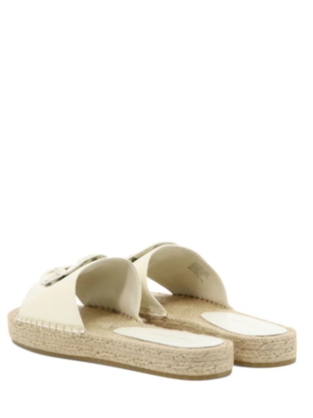 TORY BURCH Sandals NEW Double T Espadrille Slides Size 8 - Picture 6 of 8